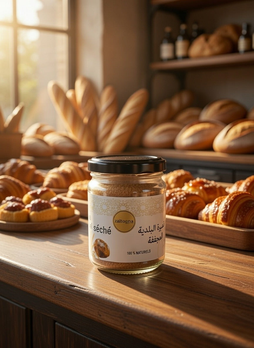 Levain Naturel 100% Bio – Ferment Artisanal Marocain pour Boulangerie Sans Additifs