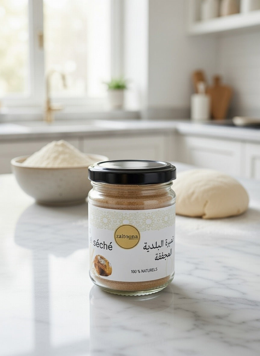 Levain Naturel 100% Bio – Ferment Artisanal Marocain pour Boulangerie Sans Additifs