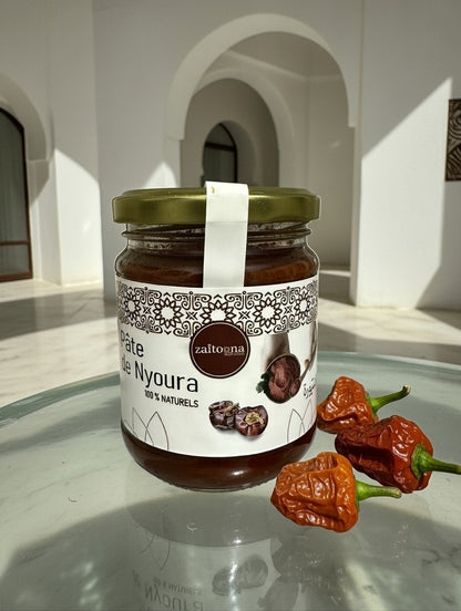 Pâte de Nyoura – Piment Rouge Doux Naturel Marocain Sans Additifs Zaitoona