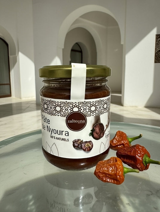 Pâte de Nyoura – Piment Rouge Doux Naturel Marocain Sans Additifs Zaitoona